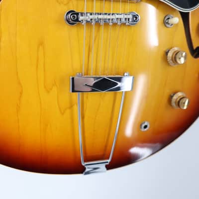 1966 Gibson ES-330TD Sunburst w/Chipboard Case "TIME CAPSULE CONDITION" image 7