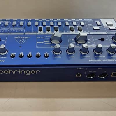 Behringer TD-3 Analog Bass Line Synthesizer - Blue image 2