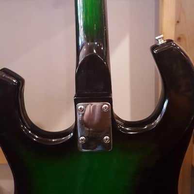 Teisco Bighorn 4 Gold-foil Pickup Green Burst Late 60's Early 70's image 9