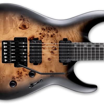 ESP LTD H-1001 FR Black Natural Burst image 1