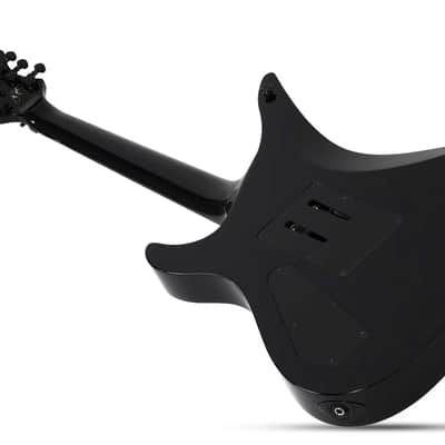 Schecter Synyster Gates Signature Synyster Custom with Schecter Signature Pickups 2016 - 2017 - Black with Silver Pinstripes image 5