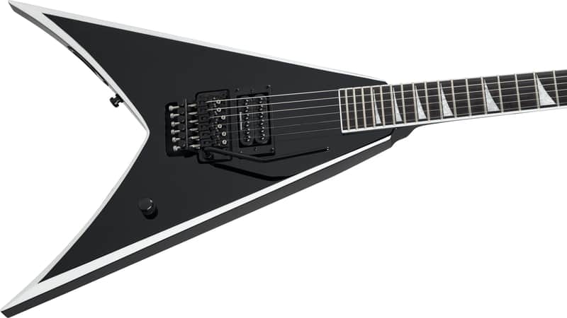 SPECIAL-ORDER! JACKSON PRO SERIES WES BORLAND KV KING V / BLACK | WHITE BEVELS image 1