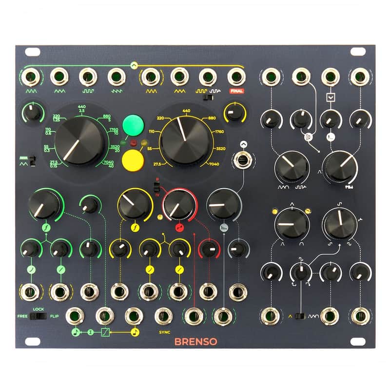 Frap Tools Brenso Eurorack Complex Oscillator Module image 1