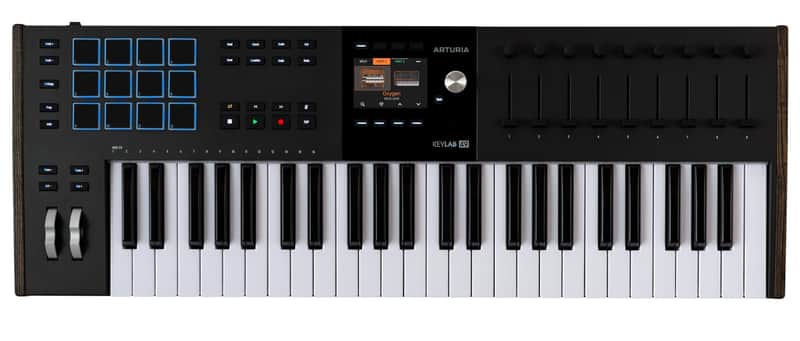 Arturia KeyLab 49 mk3 Black — 49 Key USB MIDI Keyboard Controller with Analog Lab Pro Software Included image 1