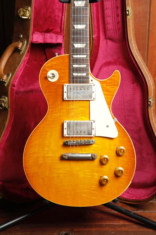 Gibson Custom Historic 1958 Les Paul Standard Honey Lemon Fade 2018 Pre-Owned image 1
