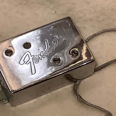 Fender Telecaster bass wide range humbucker pickup early 70’s Chrome original vintage USA Tele image 13