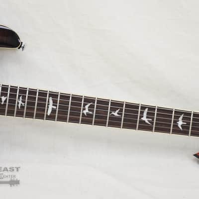 PRS SE Custom 24 Semi Hollow Piezo Orange Tiger Smokeburst (s/n: 0935) image 5