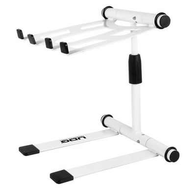 UDG Ultimate Height Adjustable Laptop/DJ Controller/Production Gear Stand (white) image 9