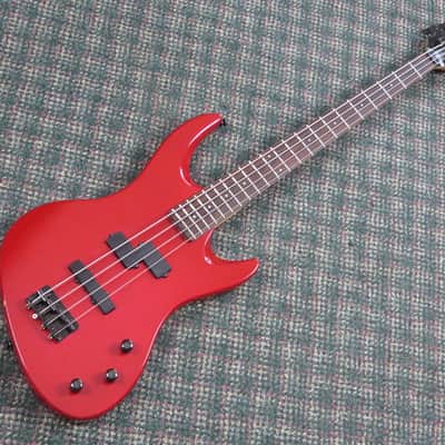2000 DeArmond by Guild Pilot 4 String Bass Red! w/gigbag image 7