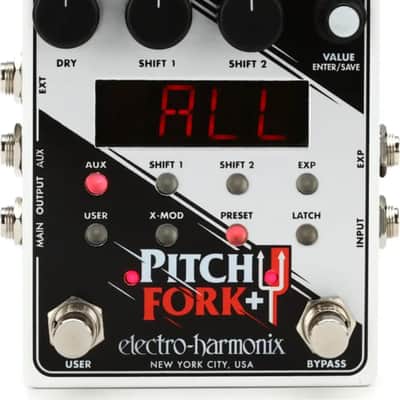 Electro-Harmonix Pitch Fork + Polyphonic Pitch Shifter Effects Pedal image 1