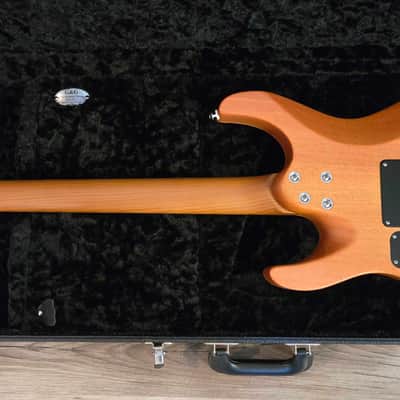 Suhr Modern Custom – Natural Flame Maple Top – Roasted Maple Neck – OHSC image 6