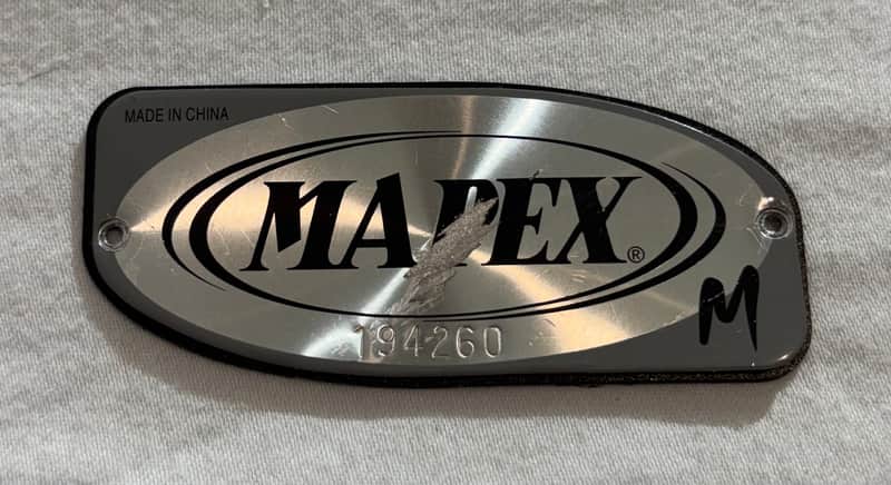 Mapex M Drum Badge image 1