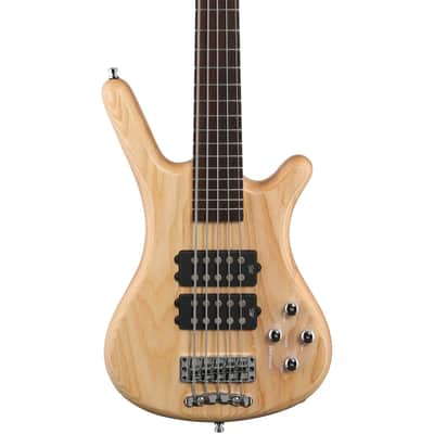 Warwick Rockbass Corvette $$ 5-String Bass, Natural Transparent Satin image 2