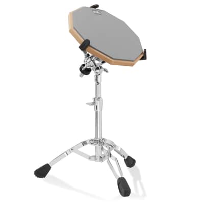 Portable 12" Practice Pad Drum Set – Silent Drum Kit for Musicians, Beginners & Pros image 2