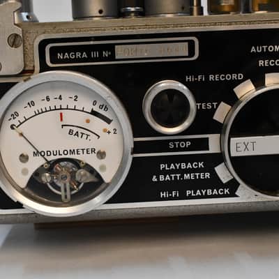 Nagra NAGRA III Kudelkski 1966 Reel to Reel Tape Recorder image 7