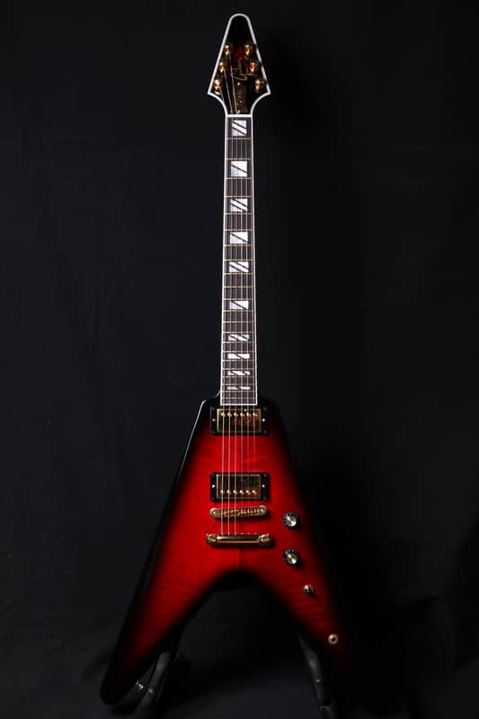 Gibson 50th Anniversary Flying V Brimstone Burst 2008 image 2