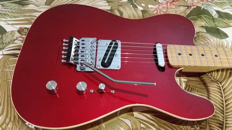 Kramer Rare Vintage Classic III ( Fender ) Telecaster - Floyd Rose! 1987 Candy Apple Red image 1