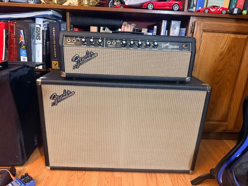 Fender Bandmaster with factory matched cabinet image 1