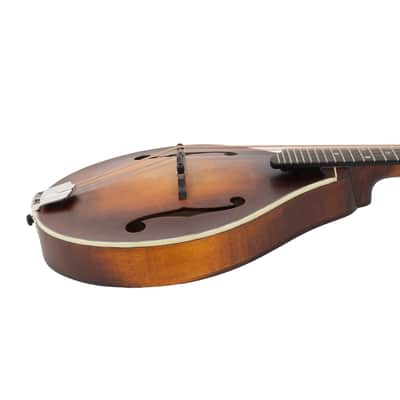 Eastman MD305 A-Style Mandolin Adirondack Wide Neck - Amberburst image 5