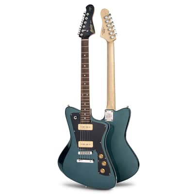 Baum Guitars Vega Series Wingman - Glacier Blue image 18