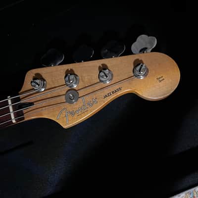 Fender Deluxe Active Jazz Electric Bass Guitar MIM Mexico w Case image 6