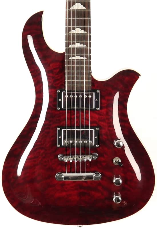 BC Rich Eagle Masterpiece Dragon Blood Electric Guitar | Reverb