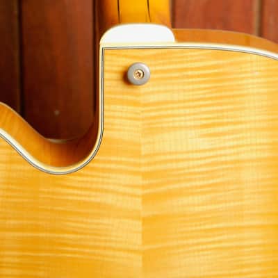 Aria Pro II FA-03 Natural Archtop Hollowbody Electric Guitar Pre-Owned image 19