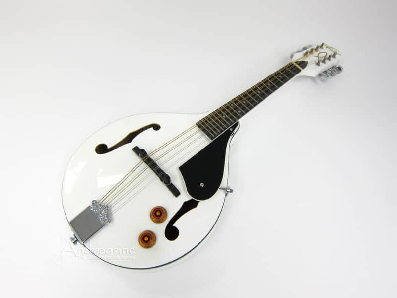 Oscar Schmidt OM10E-WH A-Style F-Hole Mandolin image 1