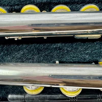 Yamaha YFL-281 Japan Inline G C-Foot Flute 2010s - Silver image 6