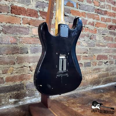 Peavey Predator "Yautja" Partscaster w/ Dragonfire Pickups & Locking Tuners (1980s, Black) image 16