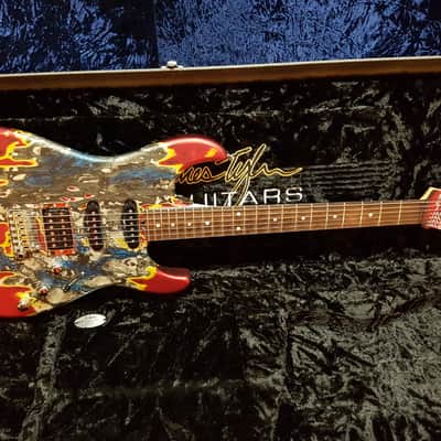2014 James Tyler Studio Elite HD-P Burning Water HSS SSH JTS5 Hot Laura Super image 3