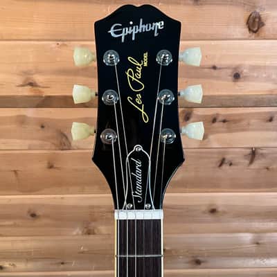 Epiphone Les Paul Standard 50's Figured Electric Guitar - Washed Cherry Sunburst image 3