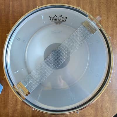 Verve Percussion 14" x 5.5" Steel snare 90s image 11