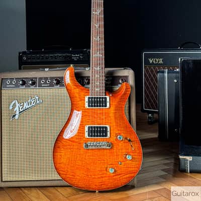 2012 PRS P22 10 Top Black Gold Burst image 1