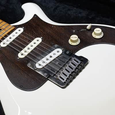 Knaggs Severn Trem T3 Flame Maple Neck White 2016' image 2