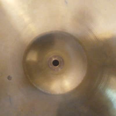 Paiste Rare vintage 602 15 inch Sound Edge hi hat cymbals 1039/1118 grams - outstanding! image 12