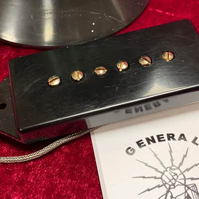 General Vintage Tone  Dog ear pickup for Les Paul junior and Sg Junior Handwound NOS old green Coron image 1