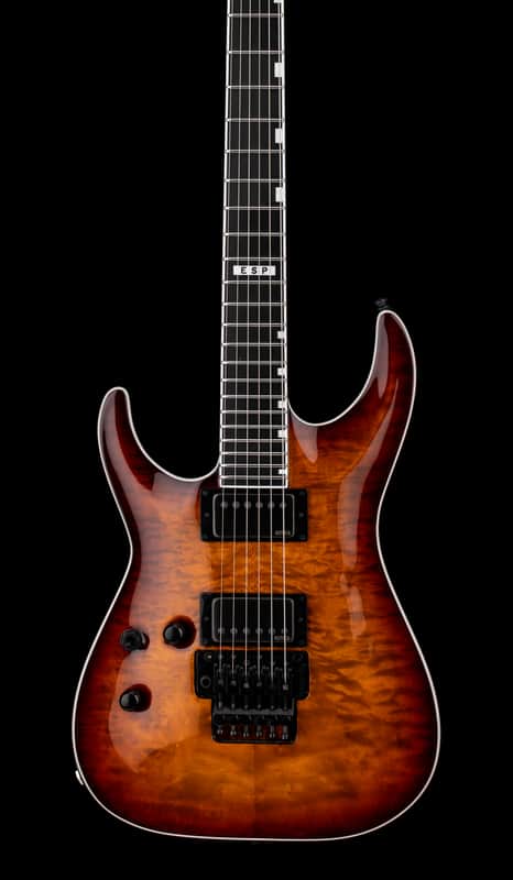 ESP E-II Horizon FR-II LH - Tiger Eye Sunburst #ES5323243 (Factory Demonstration Model) image 1