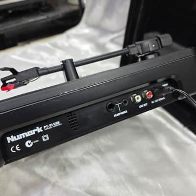 Numark PT-01USB Portable Turntable 2010s - Black image 5