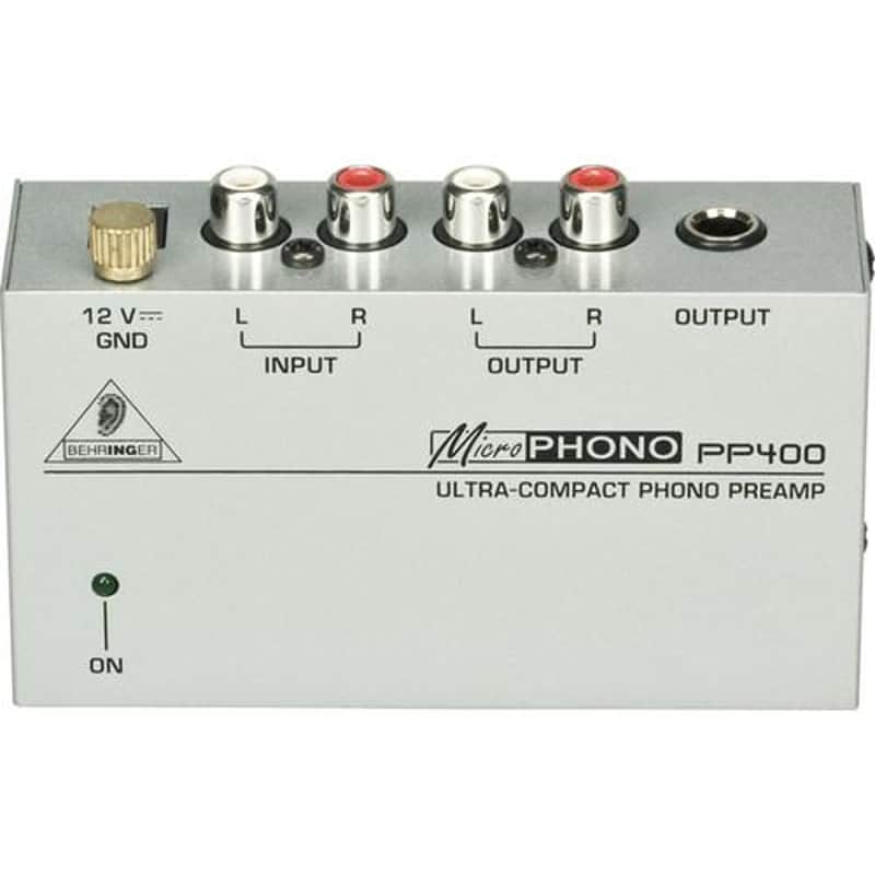 Behringer PP400 Ultra Compact Phono Preamplifier image 1