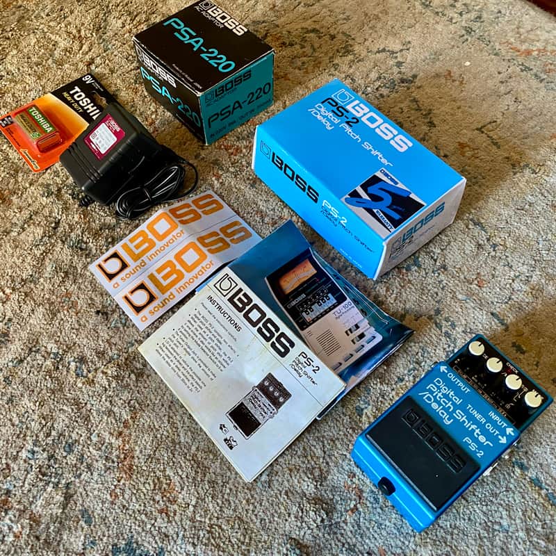 Boss PS-2 Digital Pitch Shifter Delay | Reverb Italia