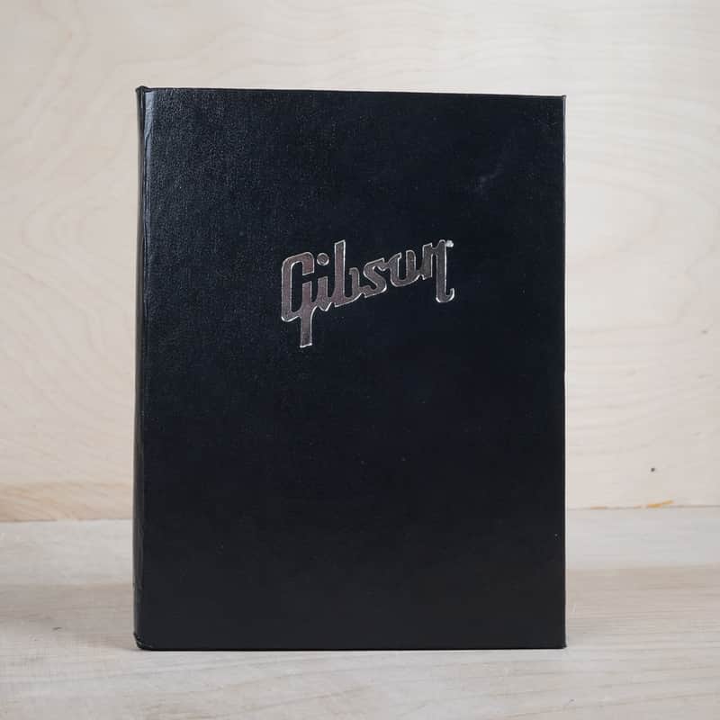 Gibson Memphis COA Book for ES Guitar Black image 1