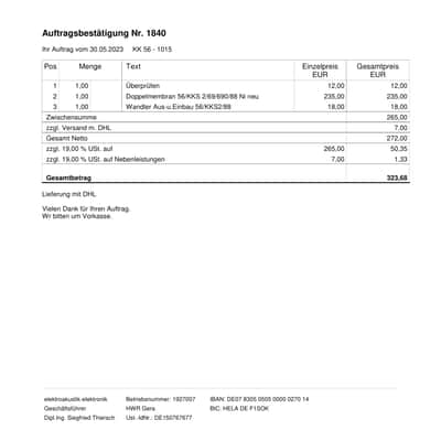Neumann KM56 Capsule Head KK56 - Reskinned by Thiersch image 7