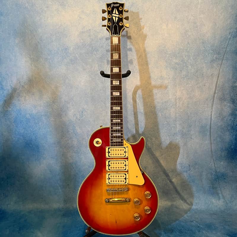 1979年製 グレコ　EG-600PB MOD Greco EG-600 Custom 1979 Cherry Sunburst Ace Frehley 3 Pickup Les