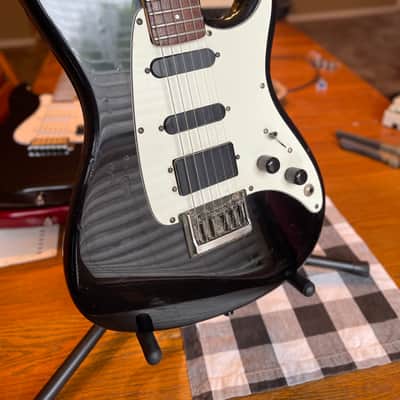 Ibanez Roadstar II RG200 1986 - ORIGINAL CASE! Black Cosmetic issues; perfect function AMAZING ACTION image 7