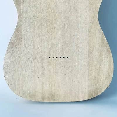 Harley Benton Tele Style Guitar Neck with HH Unfinished Body Set image 7
