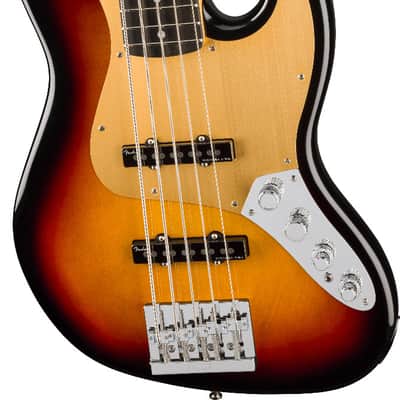 Fender American Ultra II Jazz Bass V, Ebony Fingerboard, Ultraburst image 1