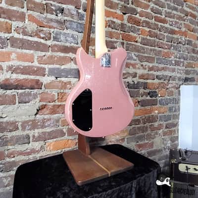 JAKE'd: Washburn Lyon Electric Guitar w/ Dragonfire Pickups (1990s - Pink Flake) image 12