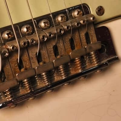 Fender Stratocaster 1964 Olympic White Refin Frankenstart image 8