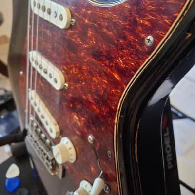 Haar TRADITIONAL STRATOCASTER SSS 2019 - Black SUHR PICK UP image 4